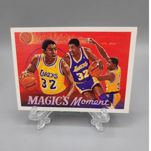 Magic Johnson, Lakers, Magic's Moment by Alan Stuot, 1991, Upper Deck